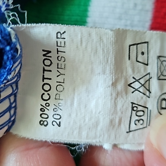Italia Soccer Zip up Jacket/Sweatshirt - Kids size 5/6 - Picture 5 of 6